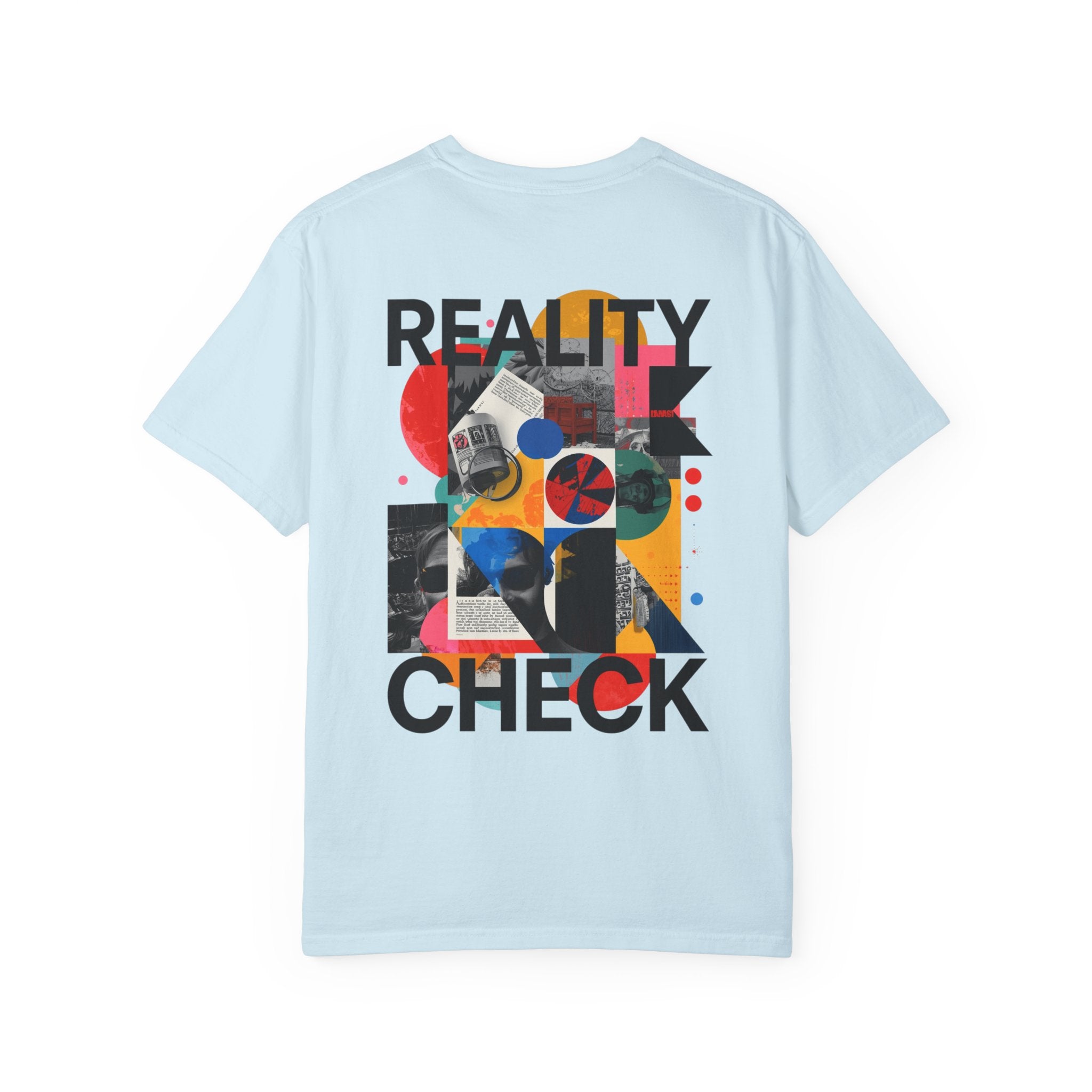 “Reality Check” – Abstract Graphic T-Shirt