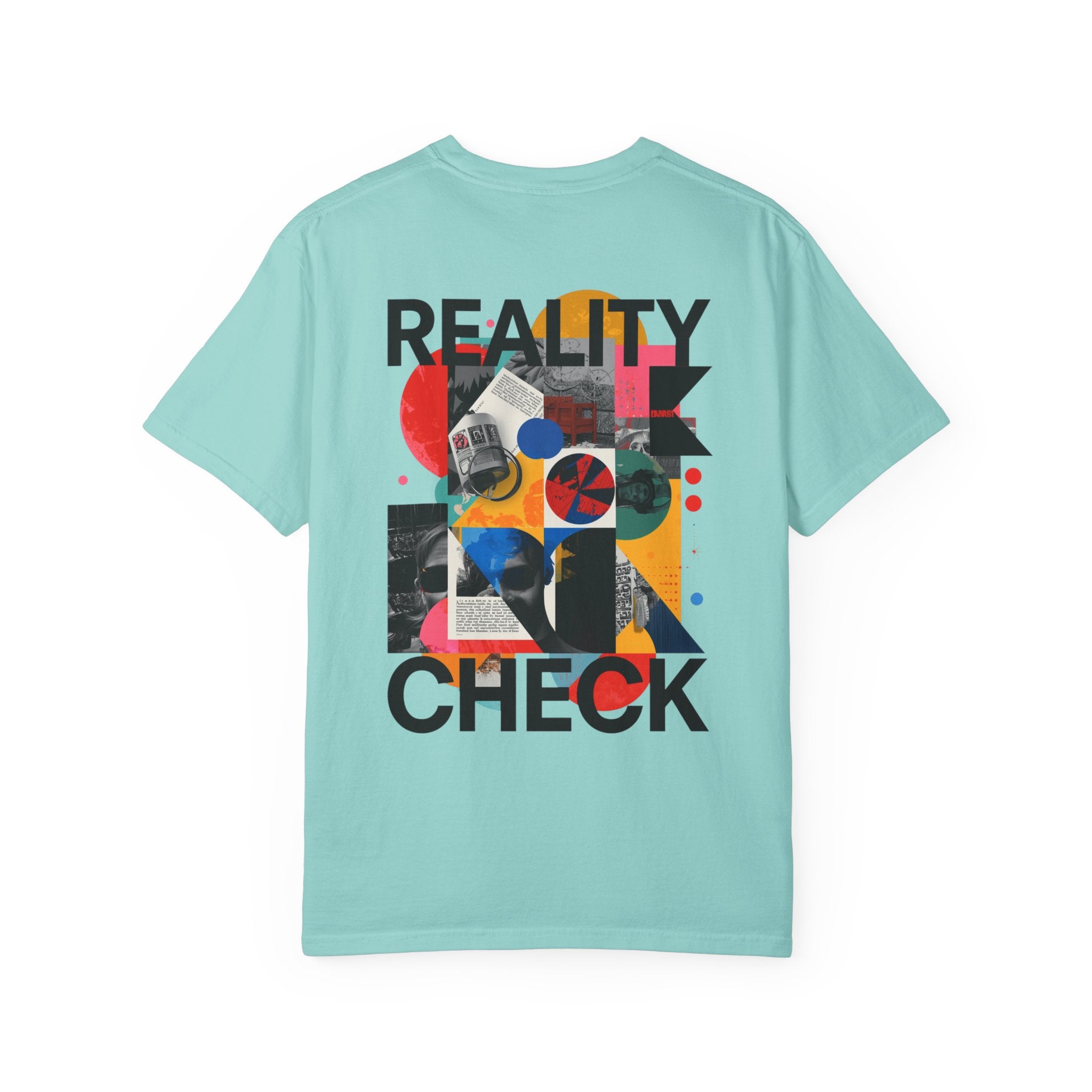 “Reality Check” – Abstract Graphic T-Shirt