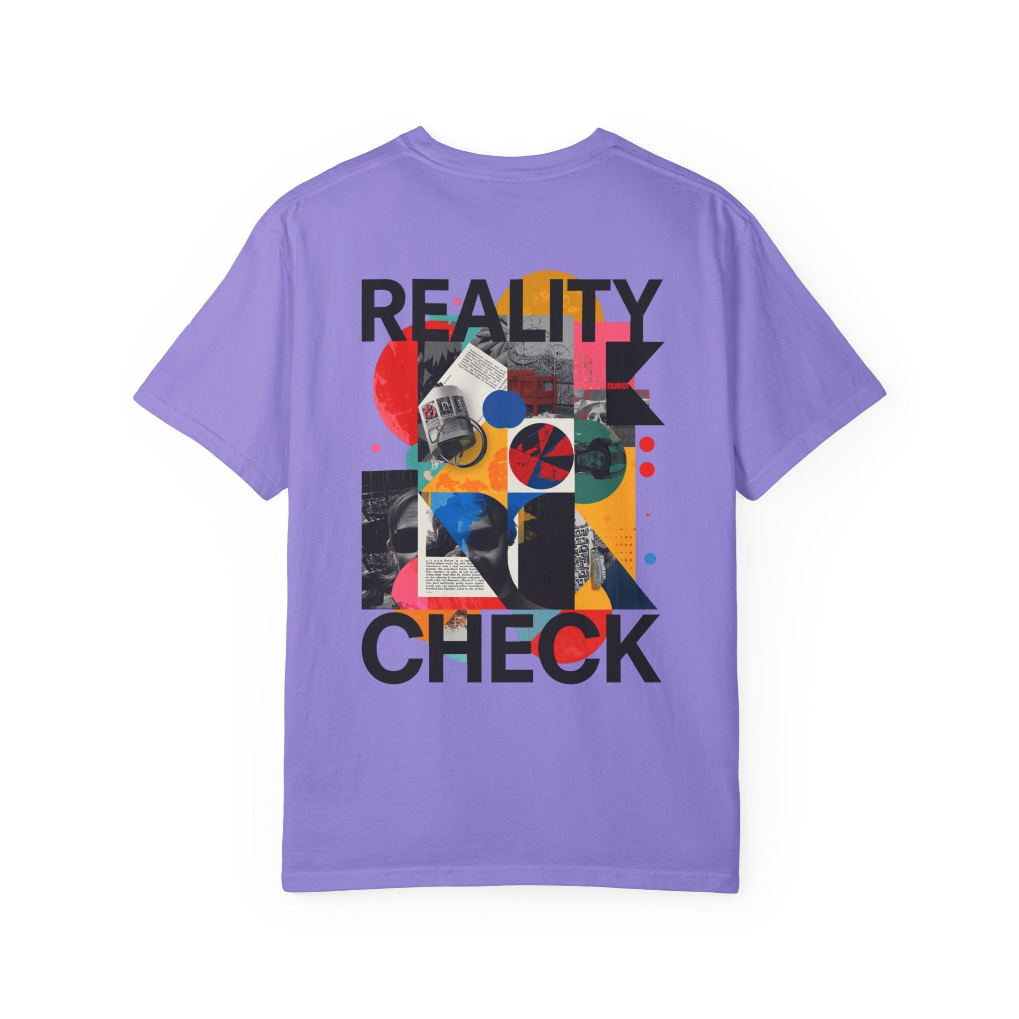 “Reality Check” – Abstract Graphic T-Shirt