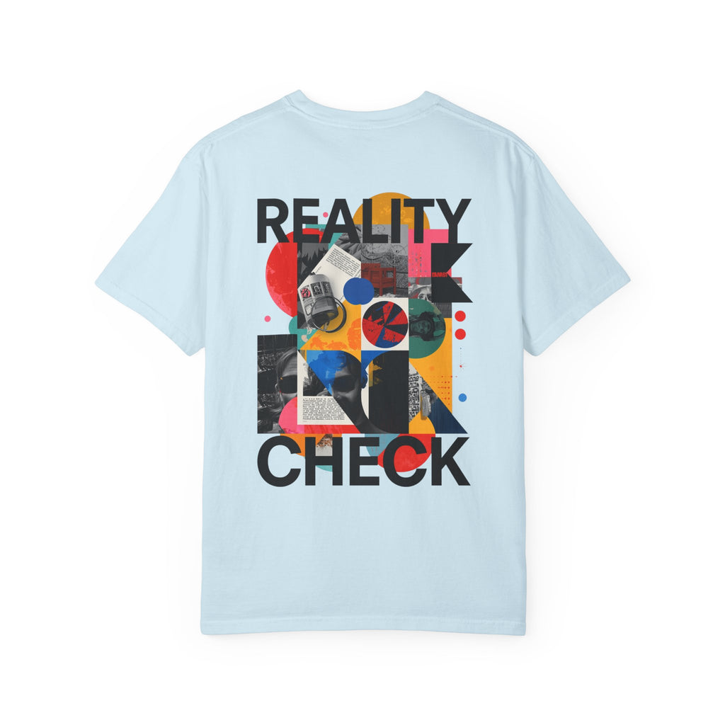 “Reality Check” – Abstract Graphic T-Shirt