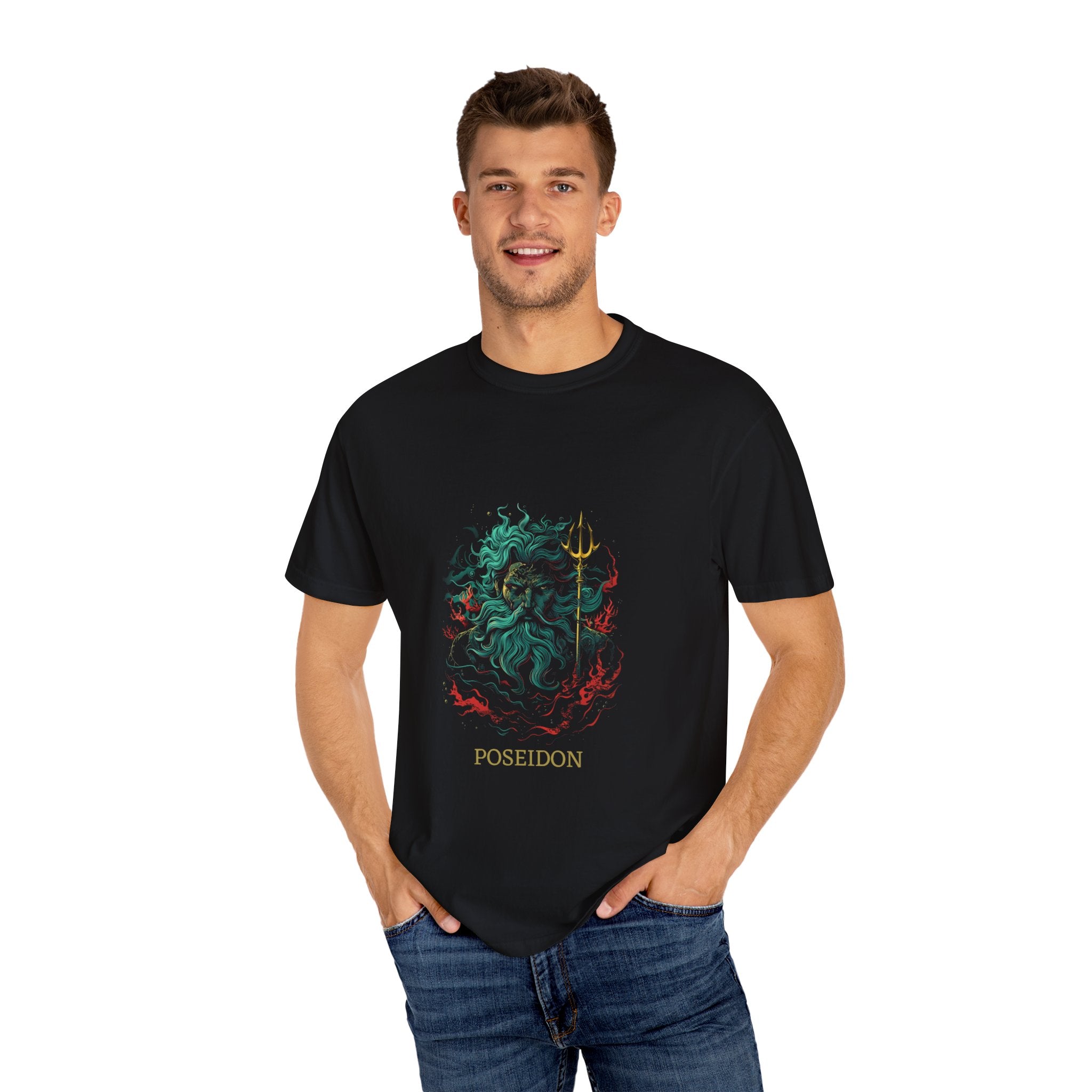 Poseidon Graphic T-Shirt for Ocean Lovers