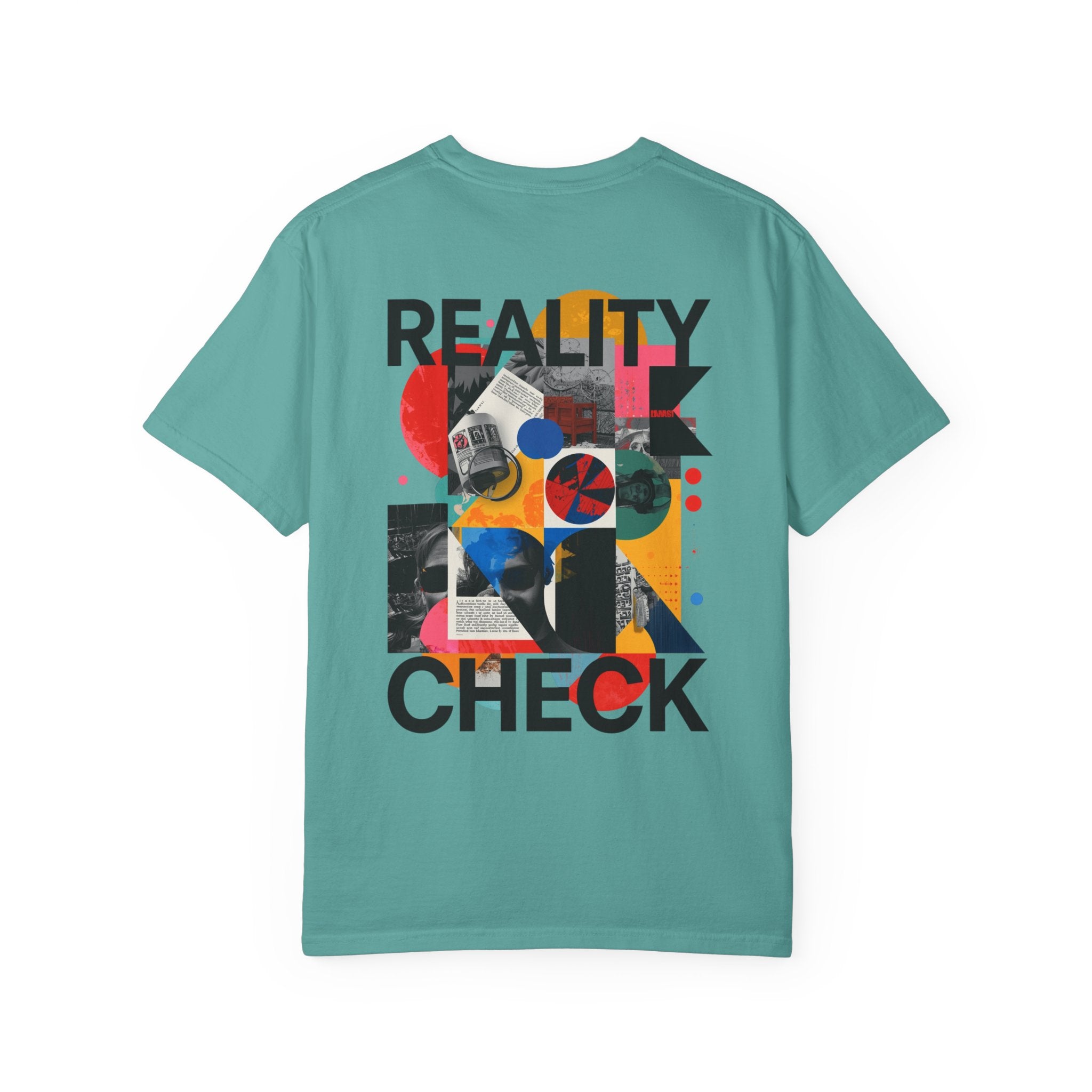 “Reality Check” – Abstract Graphic T-Shirt