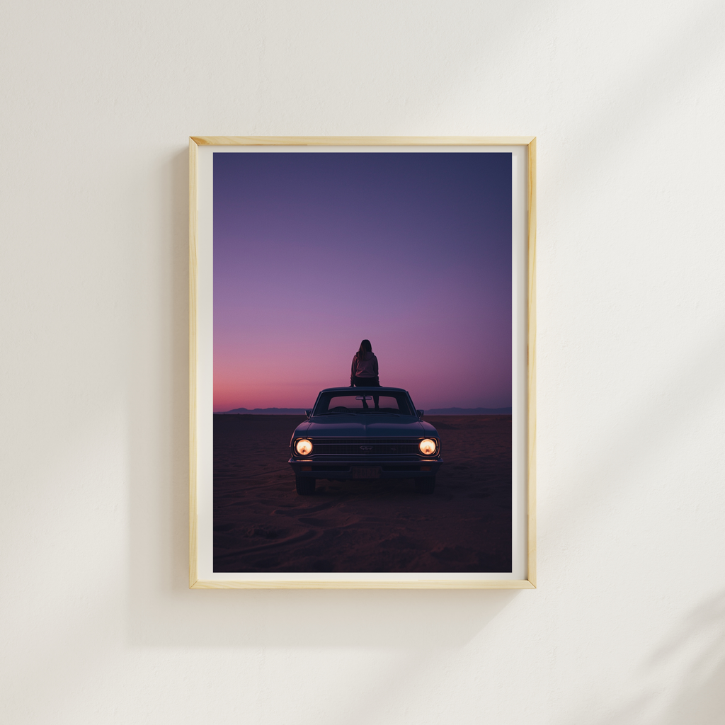“Desert Dusk” Fine Art Print