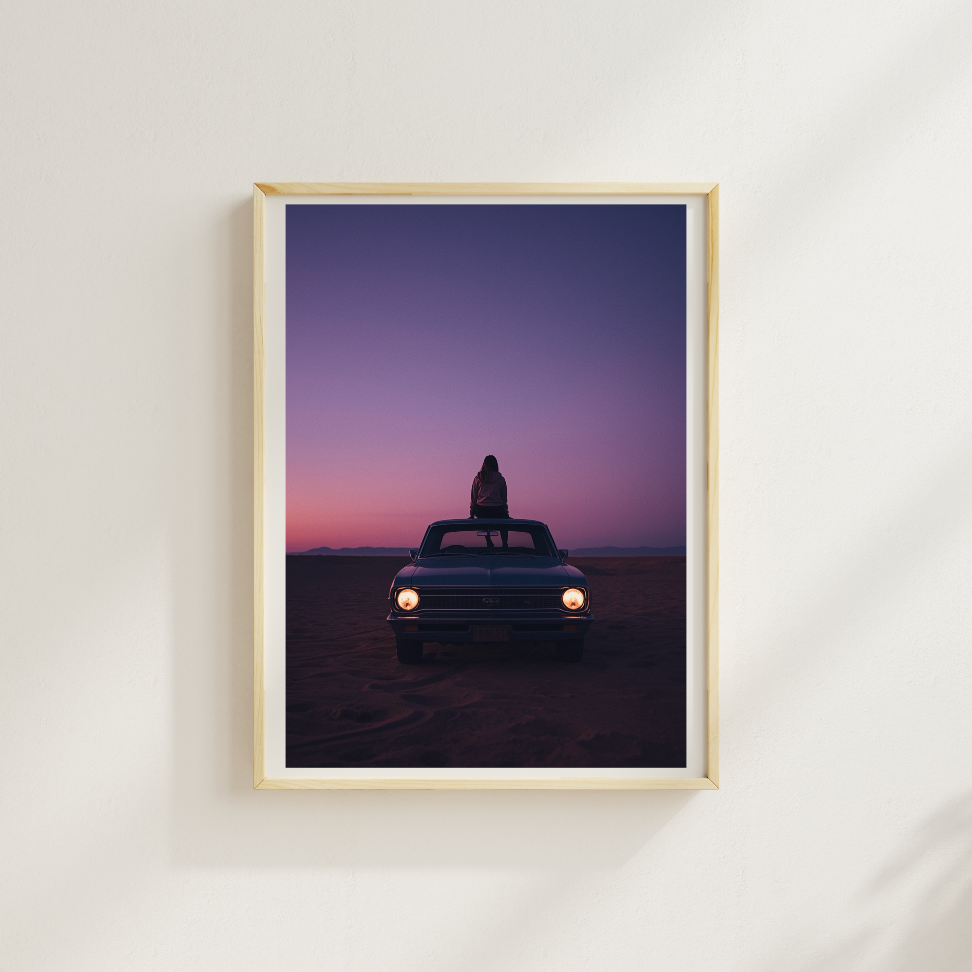 “Desert Dusk” Fine Art Print