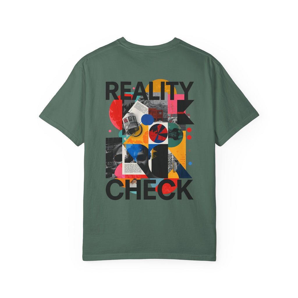“Reality Check” – Abstract Graphic T-Shirt