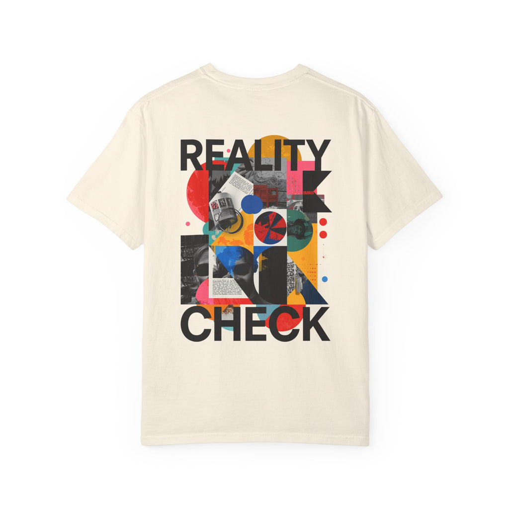 “Reality Check” – Abstract Graphic T-Shirt