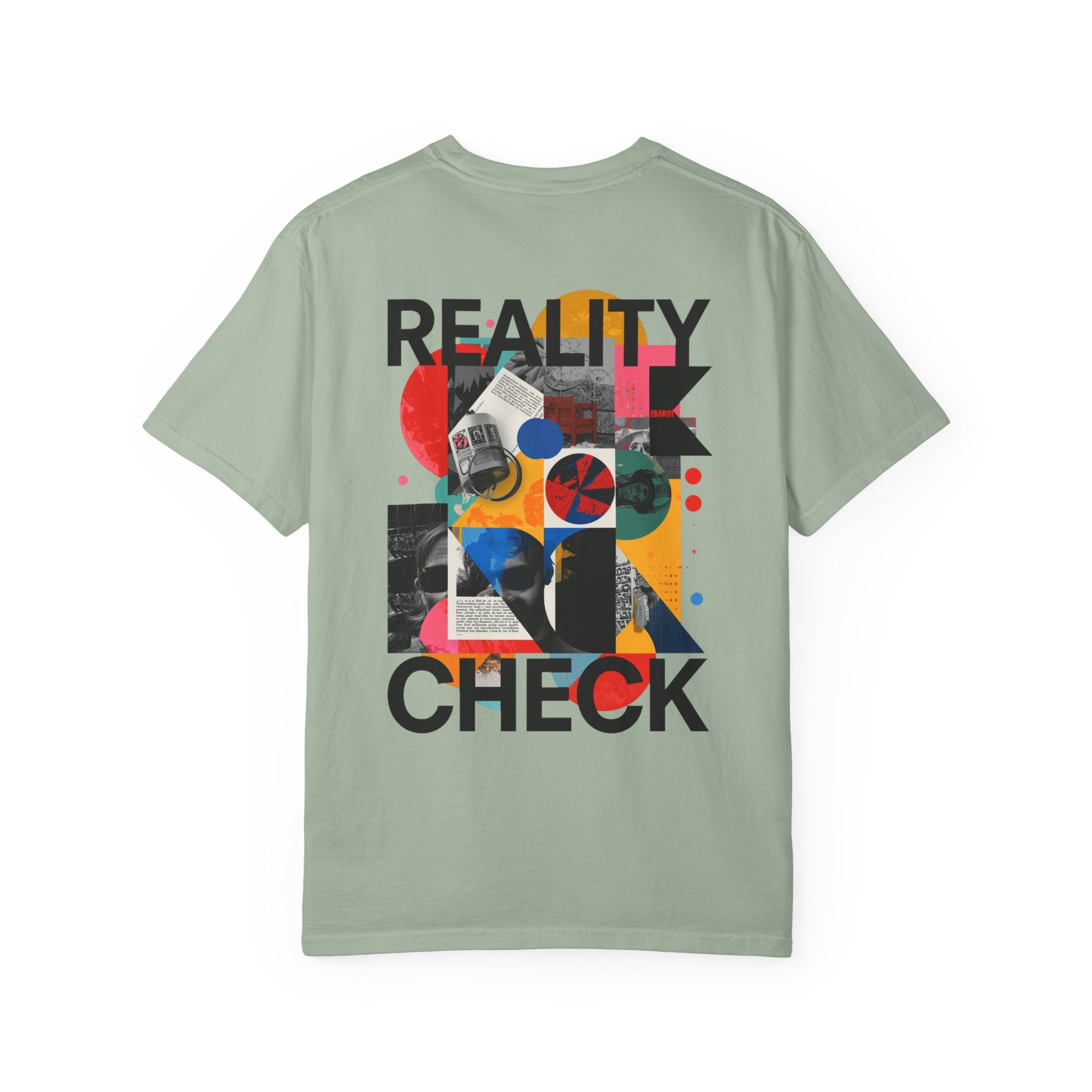 “Reality Check” – Abstract Graphic T-Shirt