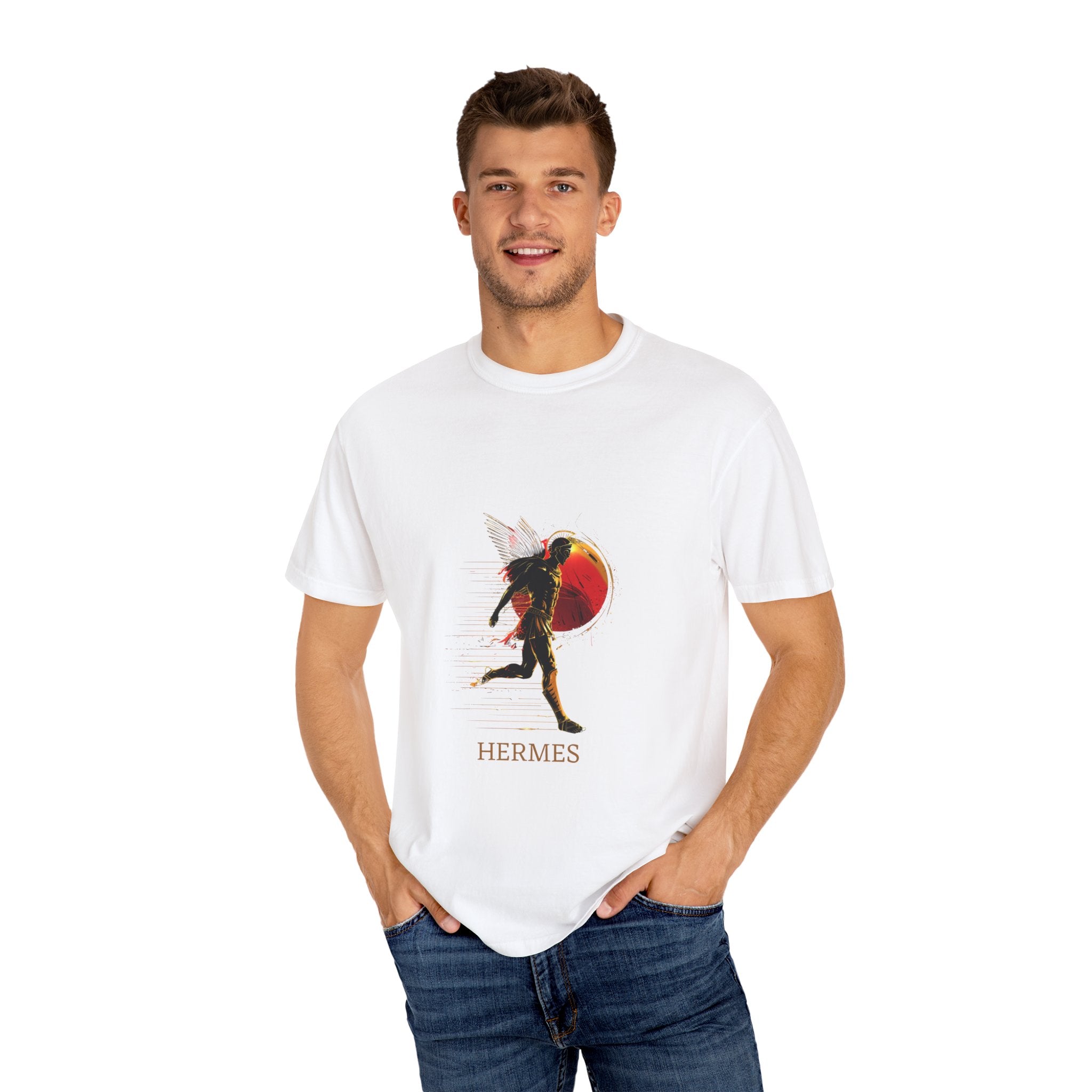Hermes Vintage Unisex Garment-Dyed T-Shirt