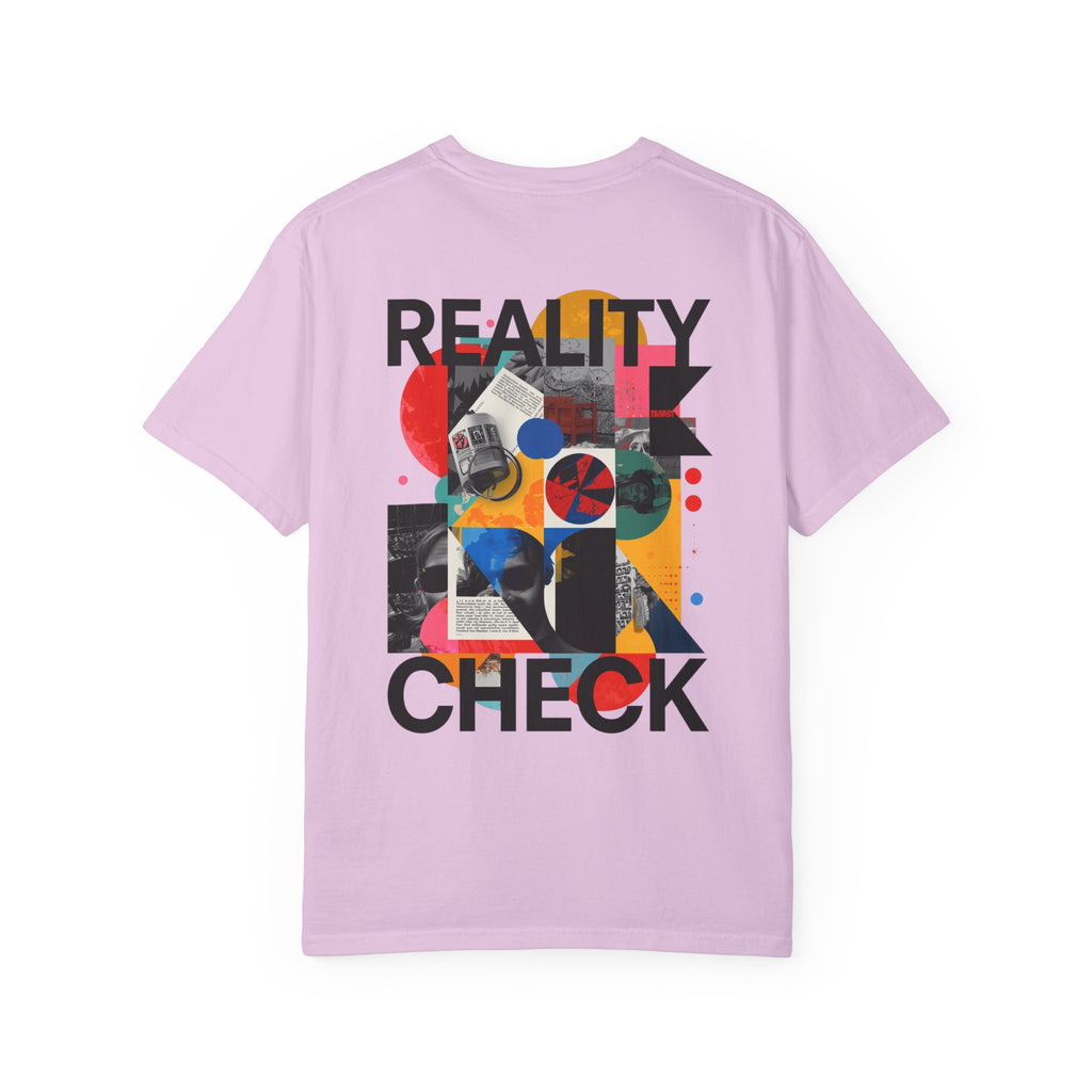 “Reality Check” – Abstract Graphic T-Shirt
