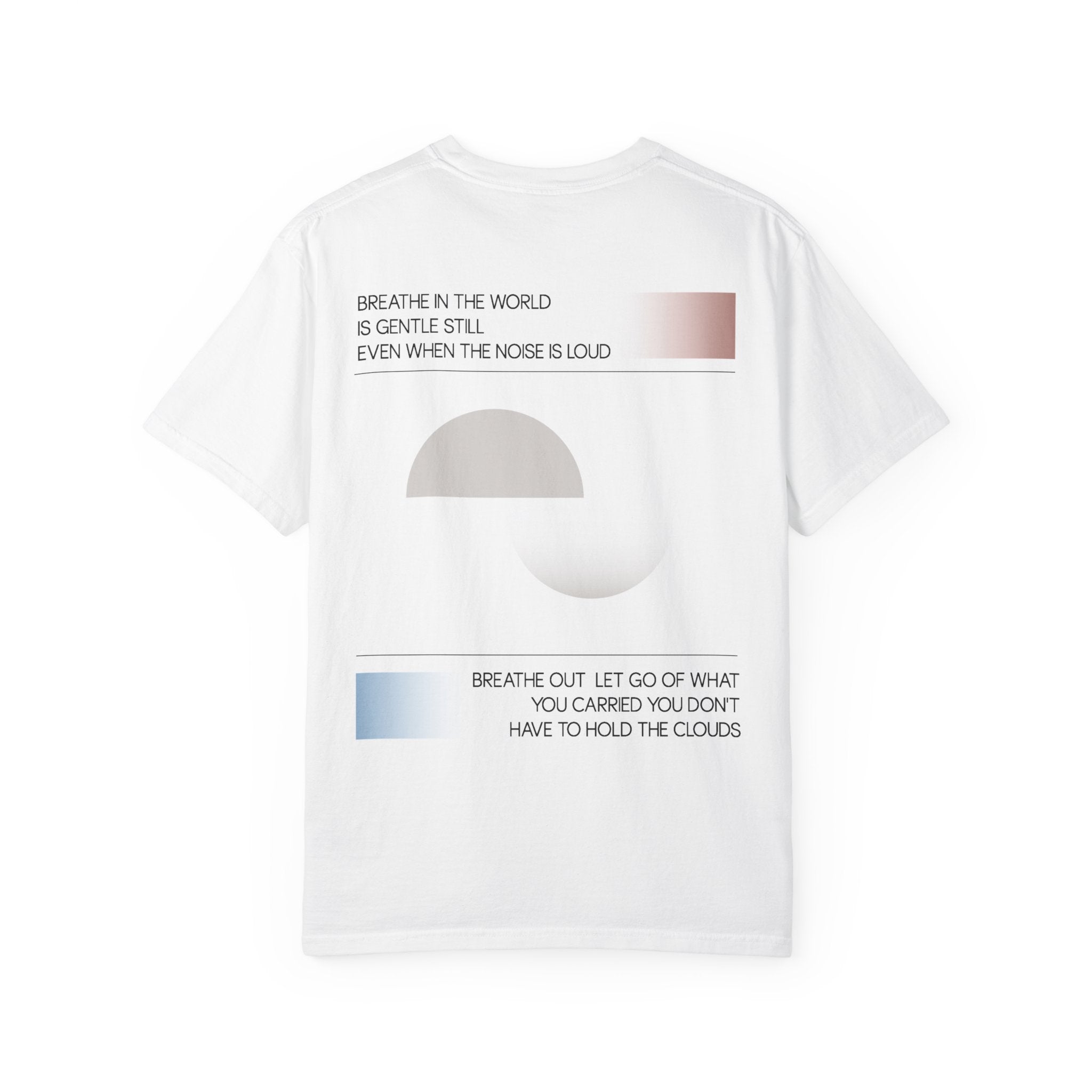 “Breathe In / Breathe Out” – Mindful Minimalist T-Shirt