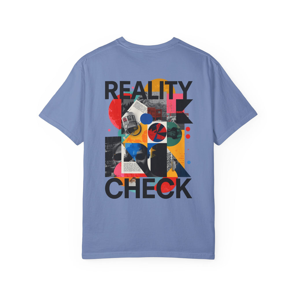 “Reality Check” – Abstract Graphic T-Shirt