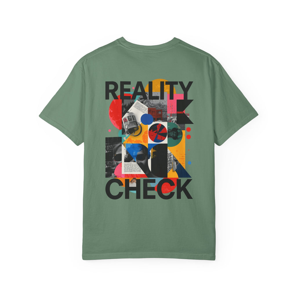 “Reality Check” – Abstract Graphic T-Shirt
