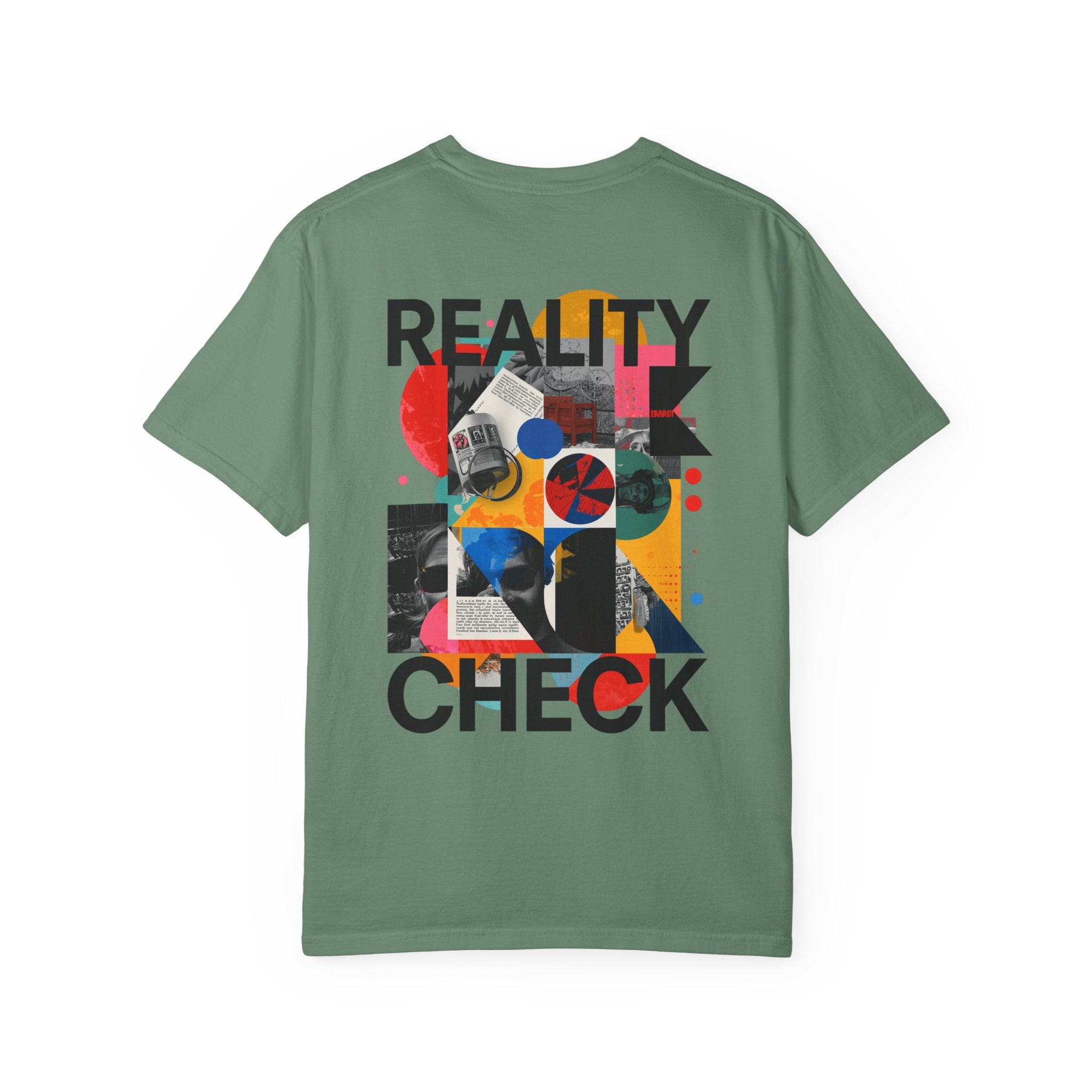 “Reality Check” – Abstract Graphic T-Shirt