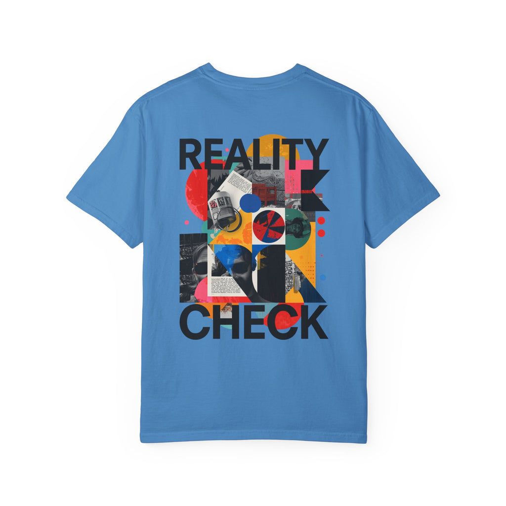 “Reality Check” – Abstract Graphic T-Shirt